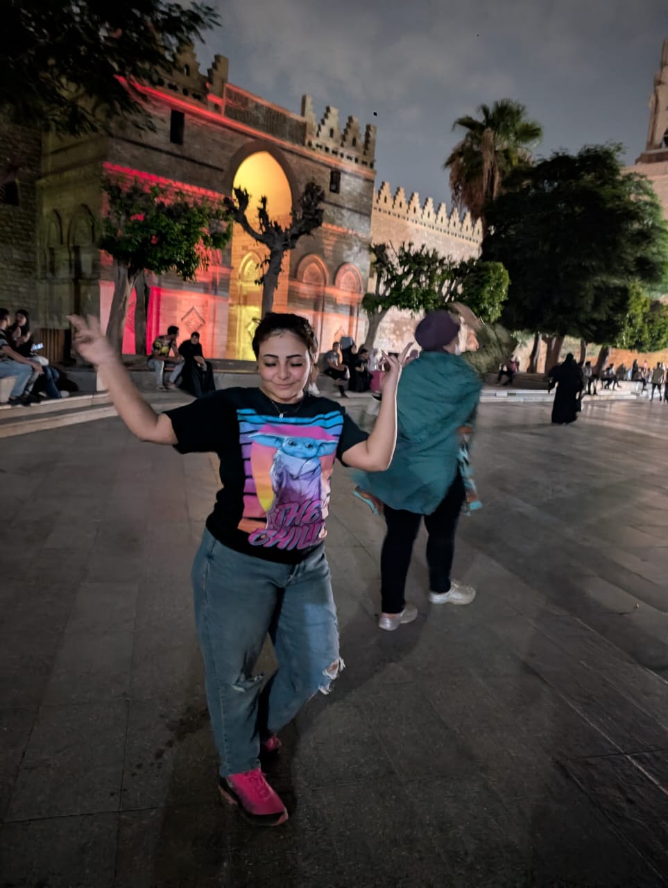 Menna full mirror selfie